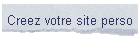 Creez votre site perso